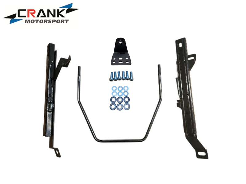 1x Crank Motorsport Toyota JZA80 Supra (MK4) Superlow Seat Rail Adapters – BRIDE / RECARO / SPARCO Compatible