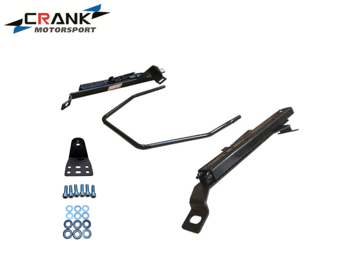 1x Crank Motorsport Toyota JZA80 Supra (MK4) Superlow Seat Rail Adapters – BRIDE / RECARO / SPARCO Compatible