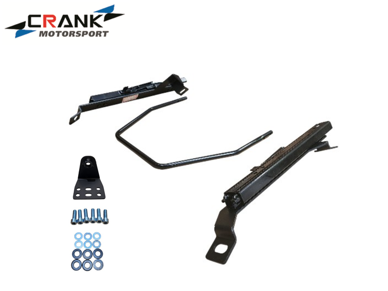 Crank Motorsport Toyota Supra JZA80 Superlow Seat Rail Adapters – BRIDE / RECARO / SPARCO Compatible