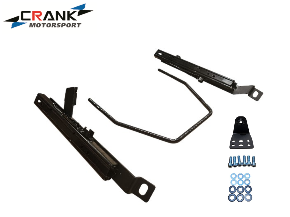 1x Crank Motorsport Toyota JZA80 Supra (MK4) Superlow Seat Rail Adapters – BRIDE / RECARO / SPARCO Compatible