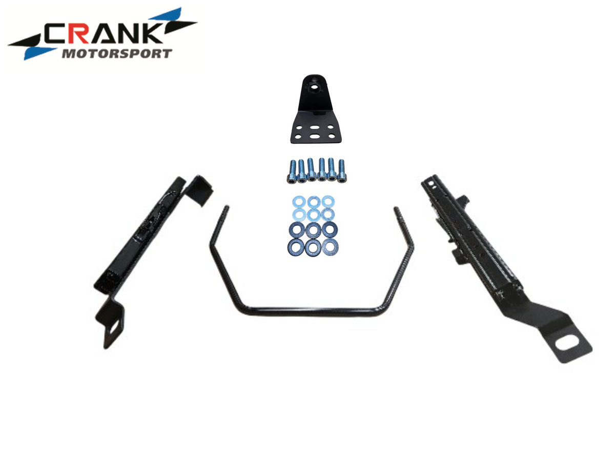 2x Crank Motorsport Toyota JZA80 Supra (MK4) Superlow Seat Rail Adapters – BRIDE / RECARO / SPARCO Compatible
