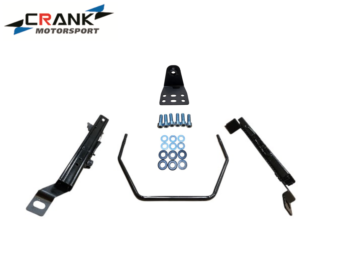 1x Crank Motorsport Toyota JZA80 Supra (MK4) Superlow Seat Rail Adapters – BRIDE / RECARO / SPARCO Compatible