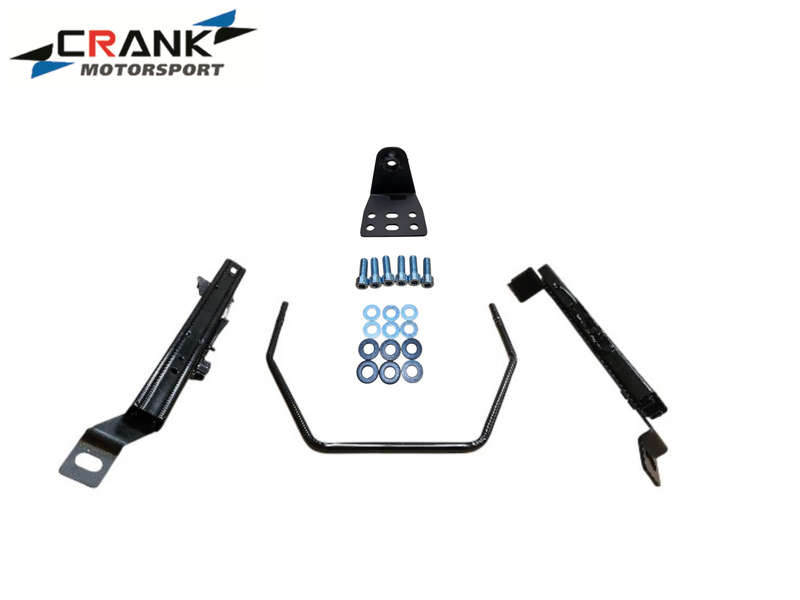 Crank Motorsport Toyota Supra JZA80 Superlow Seat Rail Adapters – BRIDE / RECARO / SPARCO Compatible