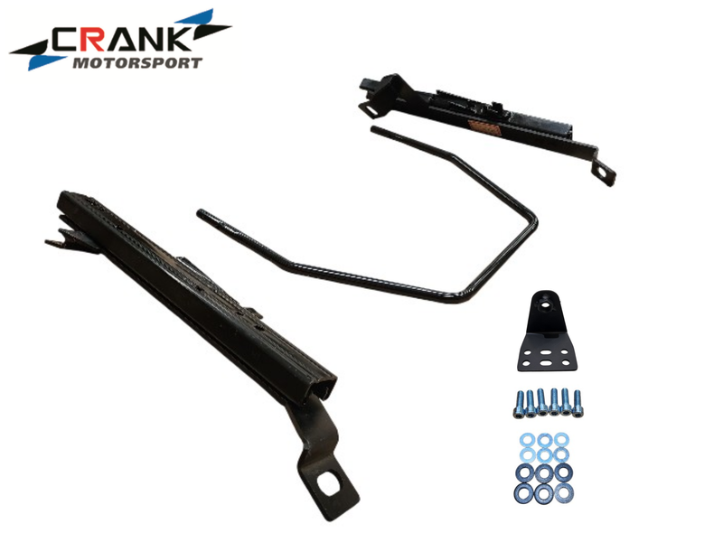 Crank Motorsport Toyota Supra JZA80 Superlow Seat Rail Adapters – BRIDE / RECARO / SPARCO Compatible