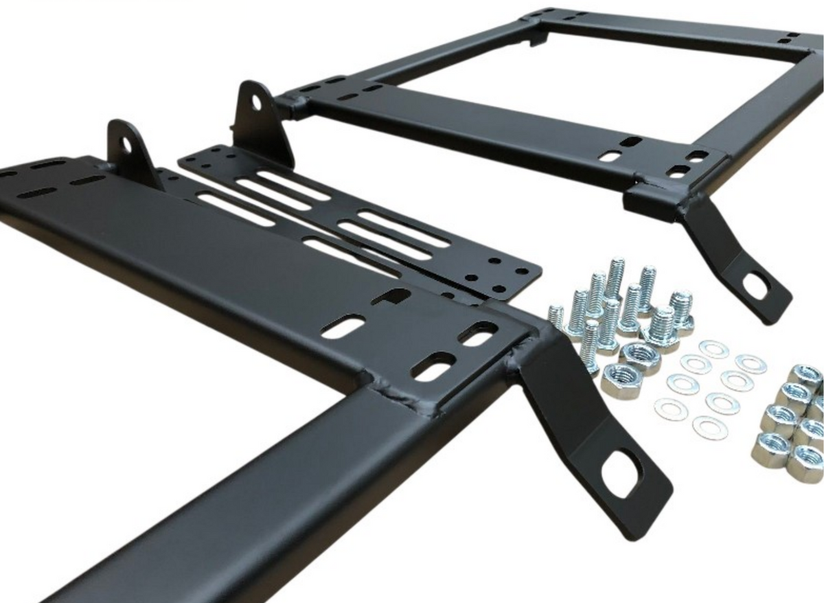 2x Crank Motorsport Toyota Landcruiser 200 Series (J200) Seat Adapter Rail – BRIDE / RECARO / SPARCO Compatible