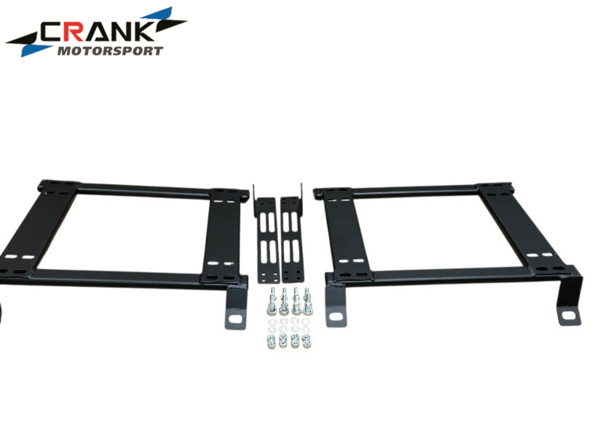 2x Crank Motorsport Toyota Landcruiser 200 Series (J200) Seat Adapter Rail – BRIDE / RECARO / SPARCO Compatible