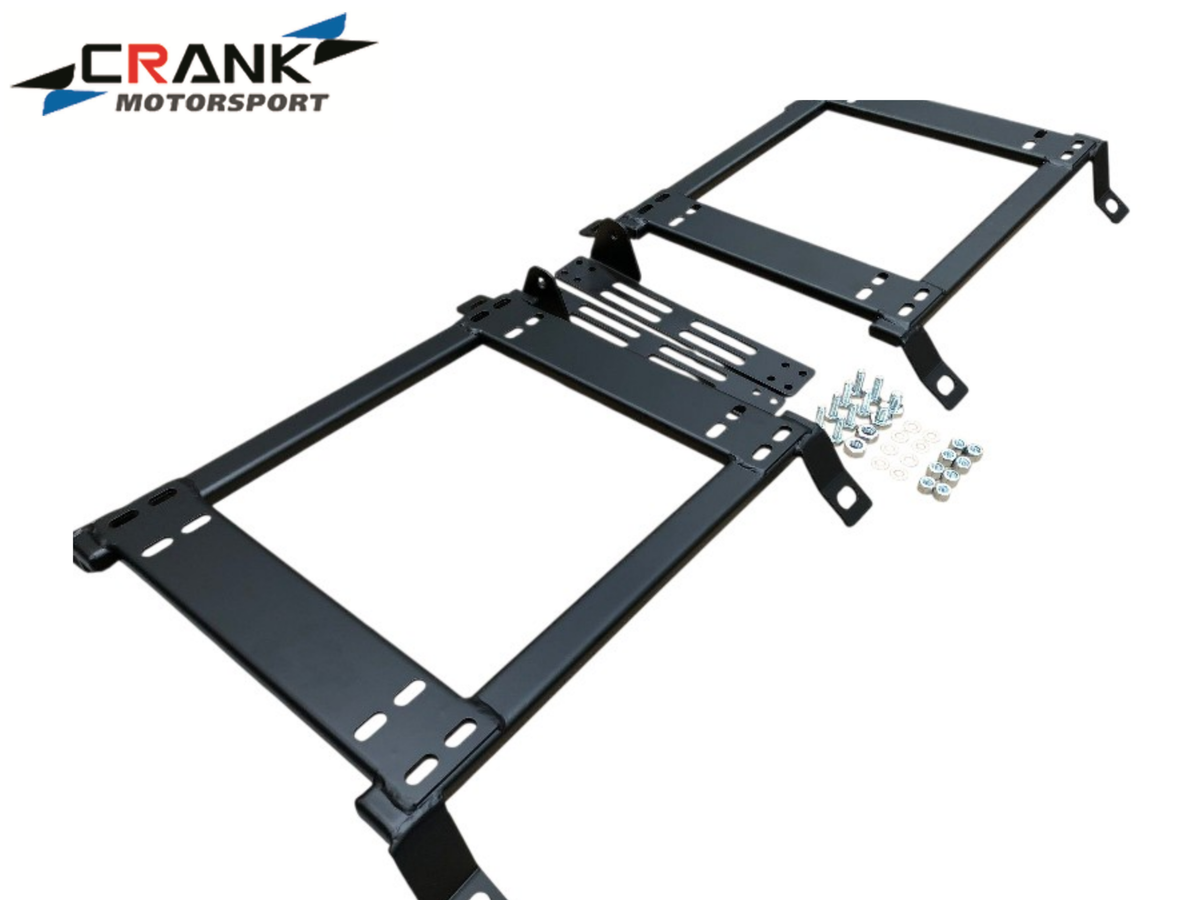 2x Crank Motorsport Toyota Landcruiser 200 Series (J200) Seat Adapter Rail – BRIDE / RECARO / SPARCO Compatible