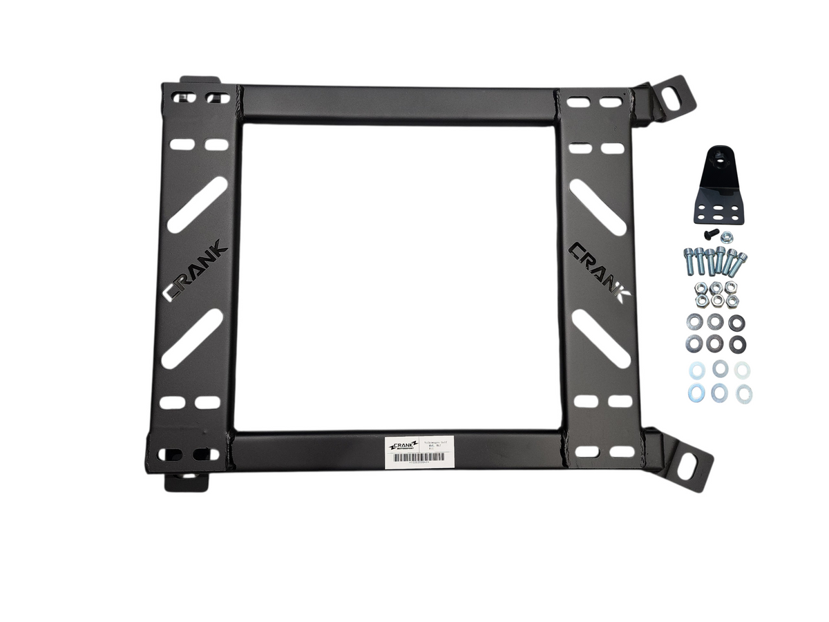 Crank Motorsport Audi S3 / RS3 & Volkswagen Golf MK6 / MK7 Seat Adapter Rail Package – BRIDE / RECARO / SPARCO Compatible
