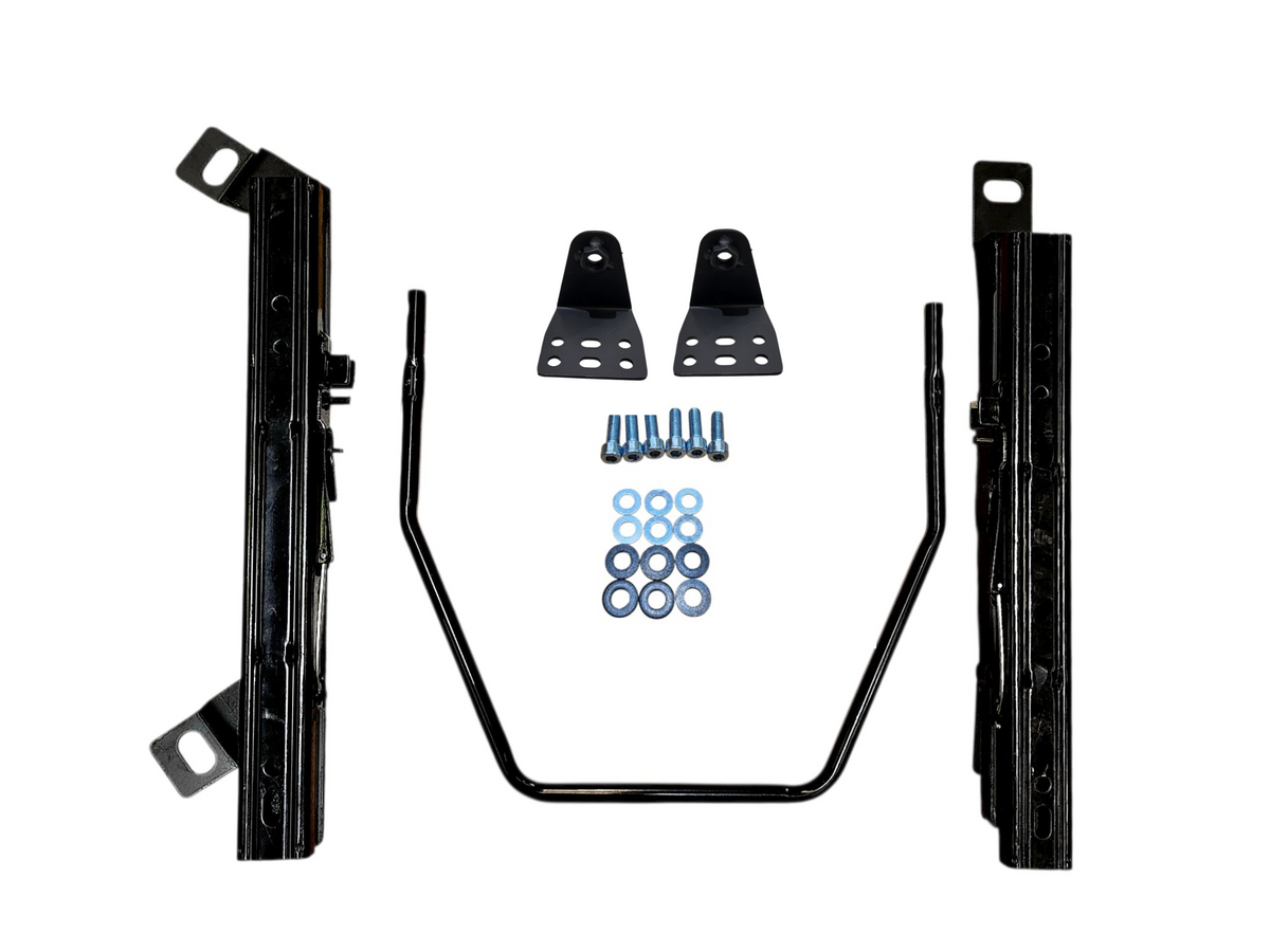 Crank Motorsport BMW 3 Series E36, E46 Coupe & Sedan Superlow Seat Rail Adapters – BRIDE / RECARO / SPARCO Compatible