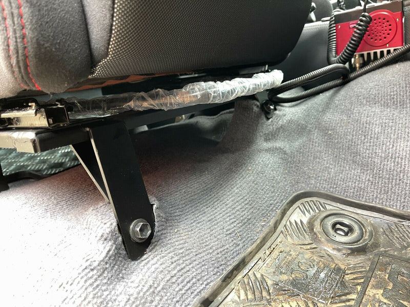 1x Crank Motorsport 70 / 76 / 79 Series Landcruiser Seat Rail Package – Dual Cab – BRIDE / RECARO / SPARCO Compatible