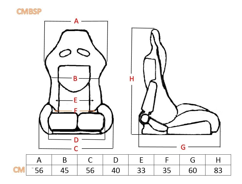 1x Bride Japan Carbon Racing Seat – ADR Approved