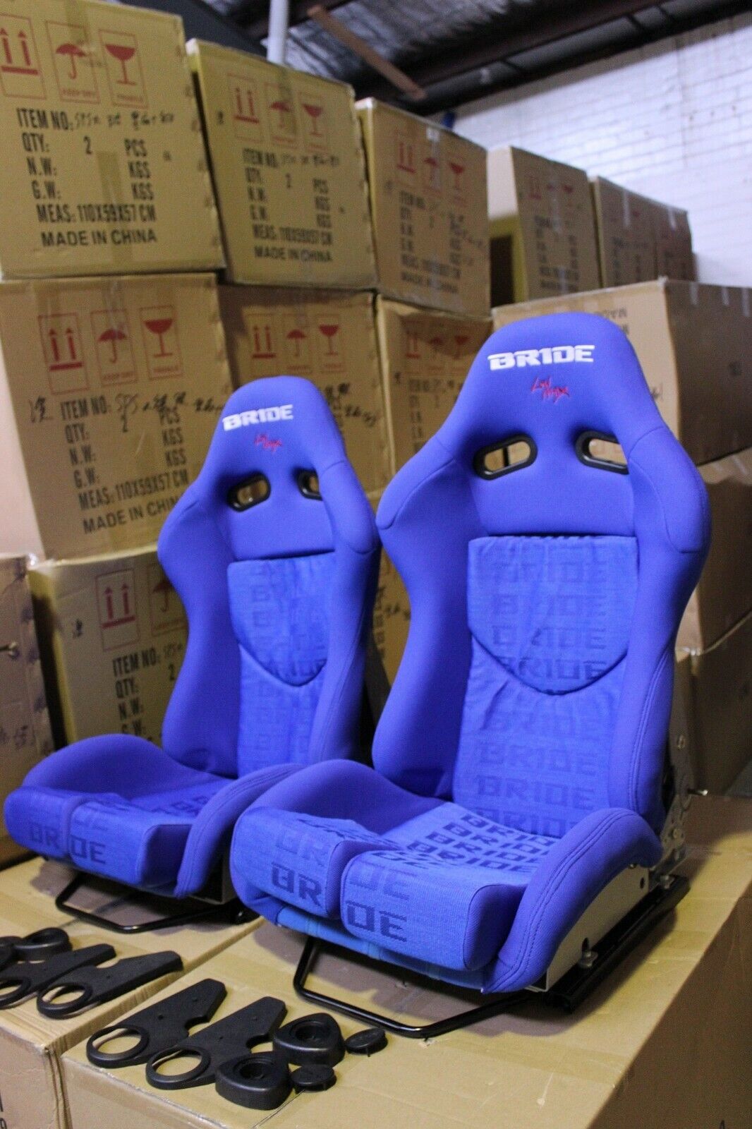 1x Bride Stradia Blue Fiberglass Racing Seat – ADR Approved