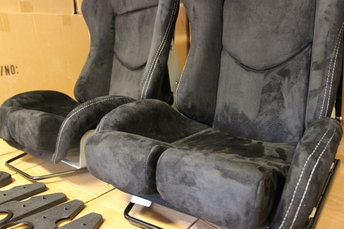 1x Bride Stradia CARBON Alcantara Racing Seat – ADR Approved – Car Sport Seat – Superlow Position