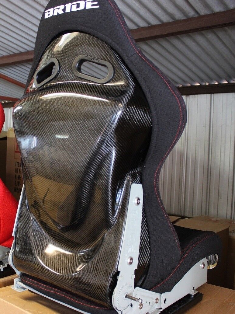 1x Crank Motorsport BRIDE Stradia CARBON XL Grey Gradation Seat – ADR Approved