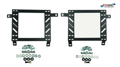 Crank Motorsport Mitsubishi Lancer CP9A, EVO 4 5 6 Seat Adapter Rail – BRIDE / RECARO / SPARCO Compatible