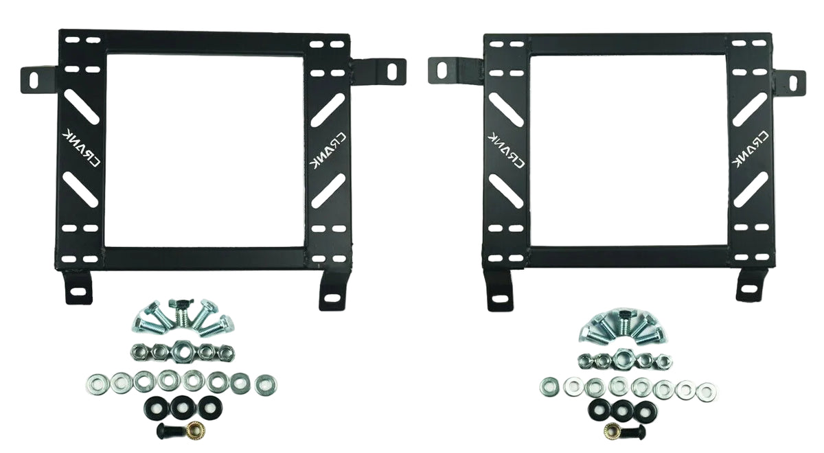 Crank Motorsport Mitsubishi Lancer CP9A, EVO 4 5 6 Seat Adapter Rail – BRIDE / RECARO / SPARCO Compatible