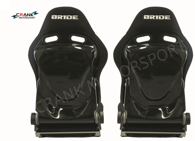 Bride Seat Stradia Lowmax, Black Fiberglass Gradient XL - ADR Approved
