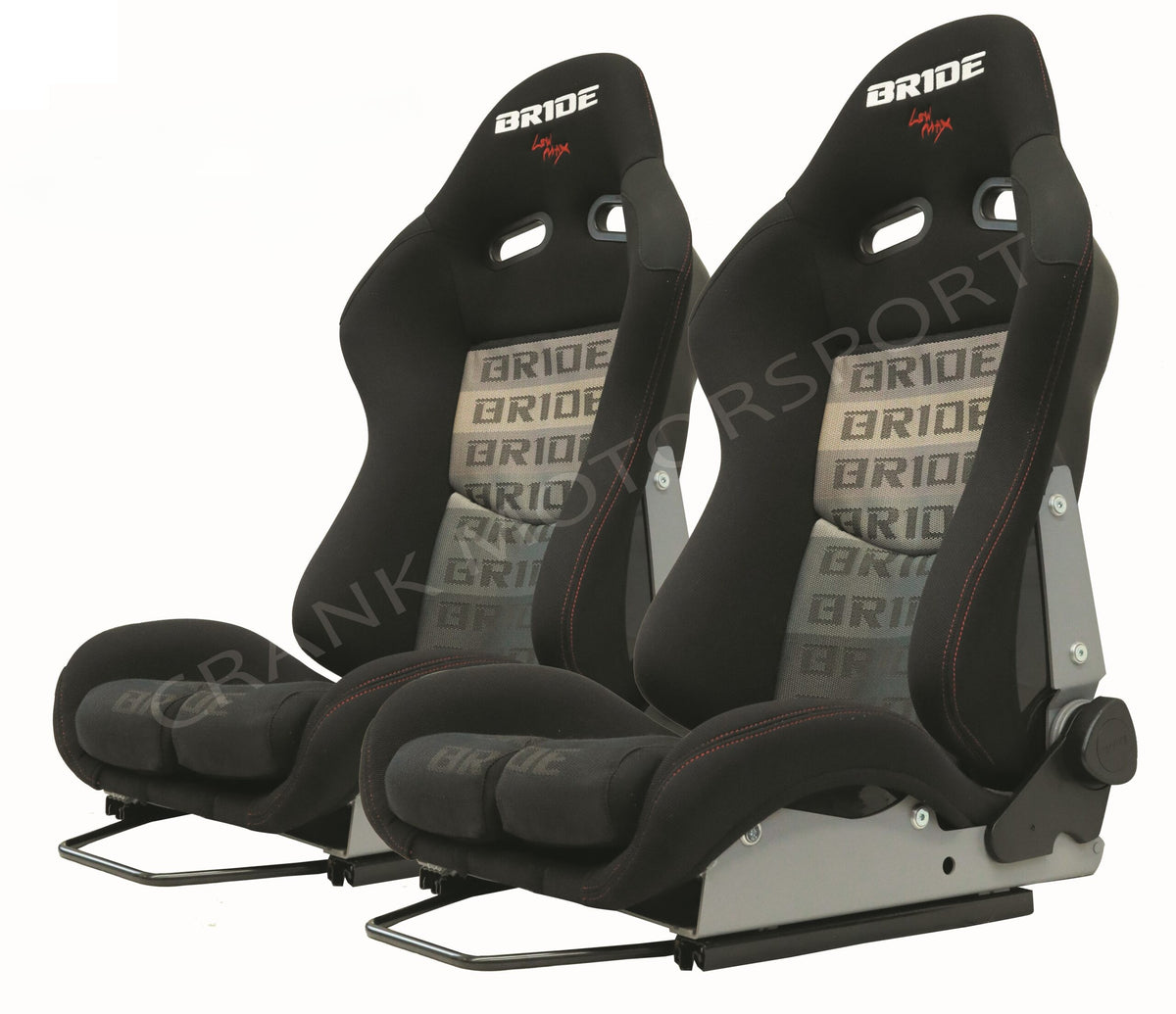 Bride Seat Stradia Lowmax, Black Fiberglass Full Black XL - ADR Approved