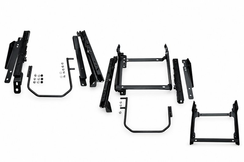 2x Crank Motorsport Nissan GT-R R35 Pair Superlow Seat Rails – Recaro CS / Nismo Compatible