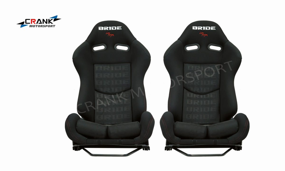 1x Bride Stradia Carbon Full Black Recliner Seat – ADR Approved
