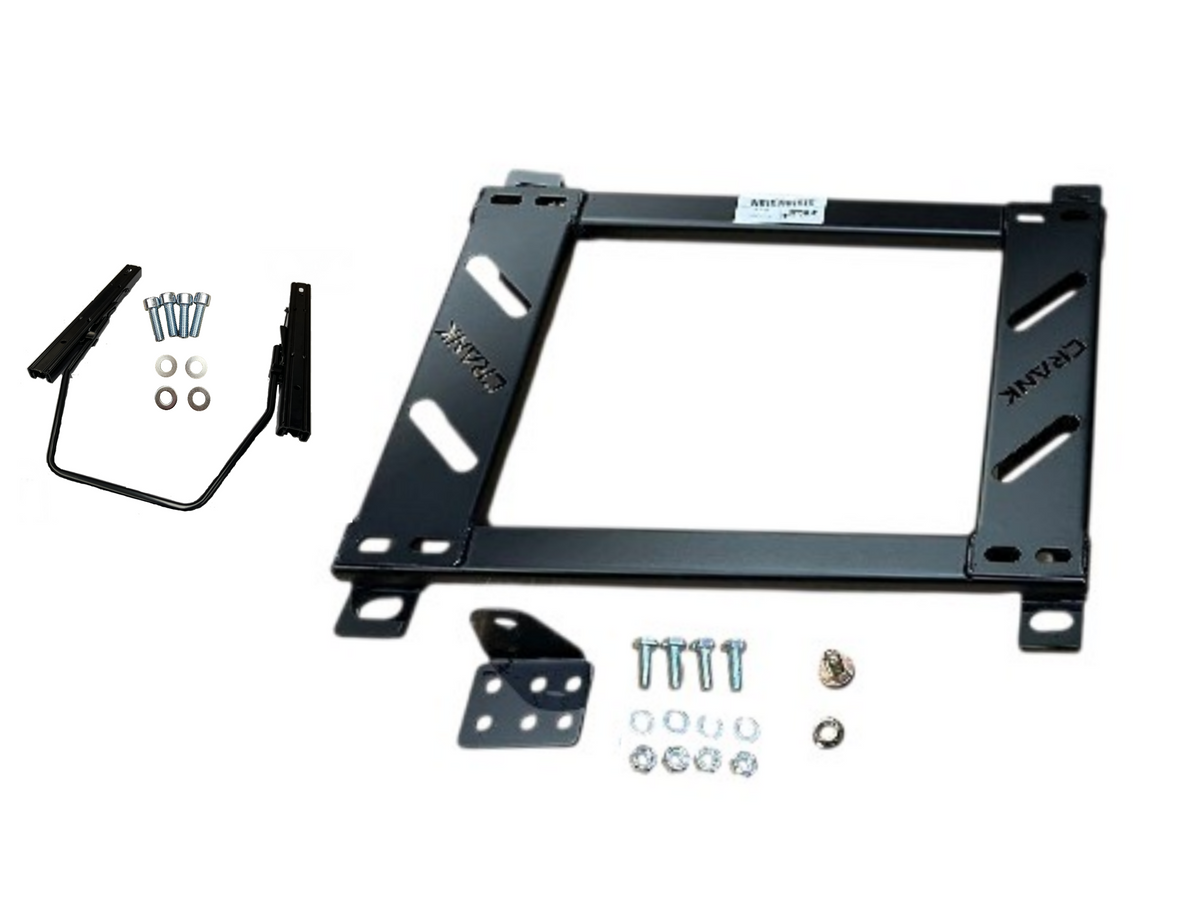 Crank Motorsport Mini Cooper R56, F56 Seat Adapter Rail Package – BRIDE / RECARO / SPARCO Compatible