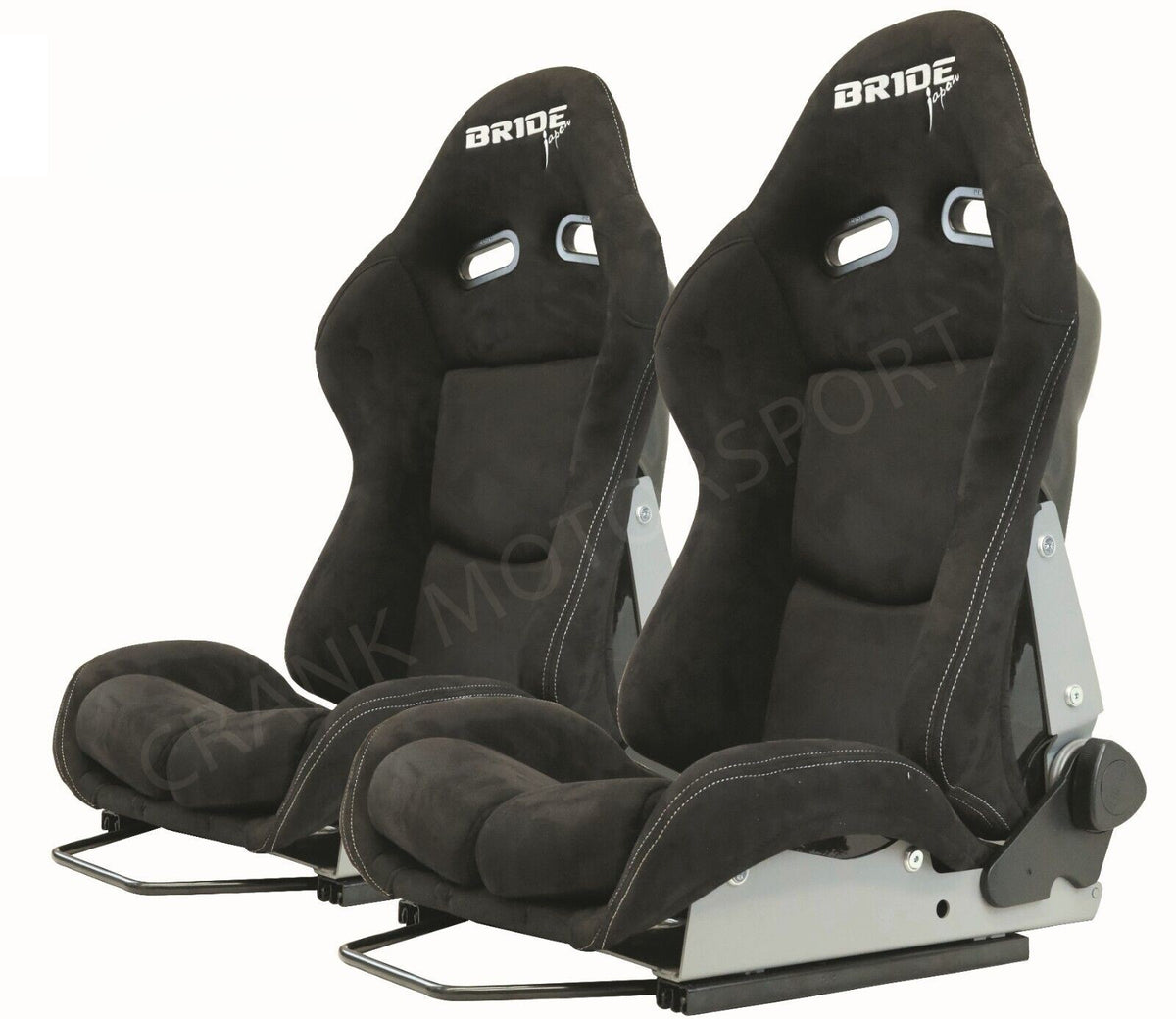 Bride Seat Stradia Japan, Black Fiberglass Alcantara XL - ADR Approved