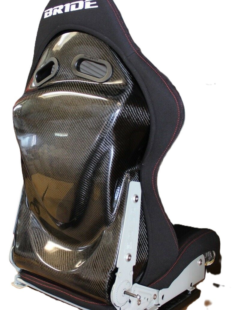 Bride Seat Stradia Lowmax, Black Carbon Full Black XL - ADR Approved
