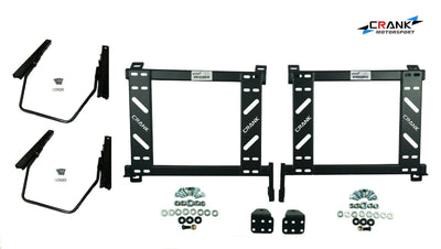 Crank Motorsport Subaru Impreza, Forester GC, GD, SF, SG Seat Adapter Rail Package – BRIDE / RECARO / SPARCO Compatible