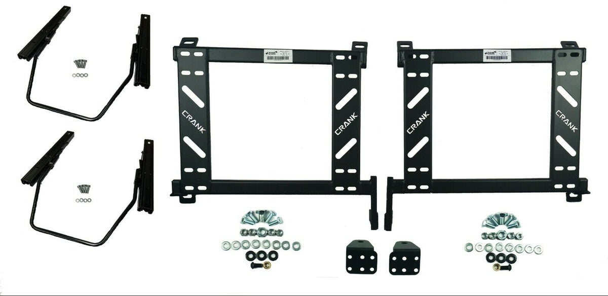Crank Motorsport Subaru Impreza, Forester GC, GD, SF, SG Seat Adapter Rail Package – BRIDE / RECARO / SPARCO Compatible
