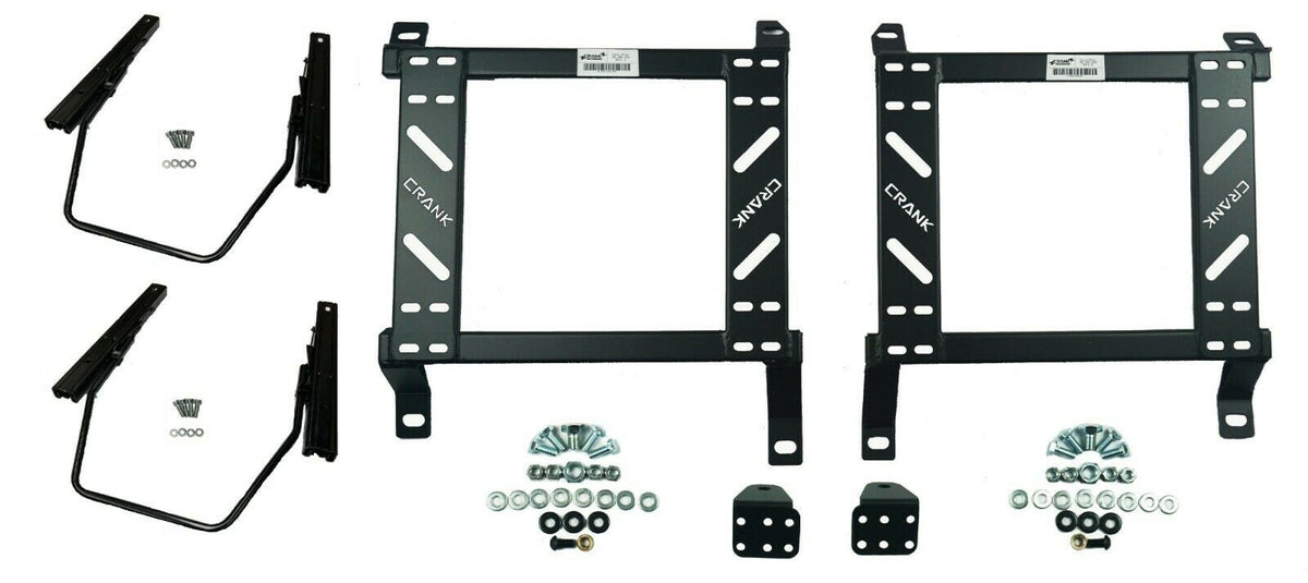 Crank Motorsport Toyota Hilux 2005–2015 Seat Adapter Rail Package – BRIDE / RECARO / SPARCO Compatible