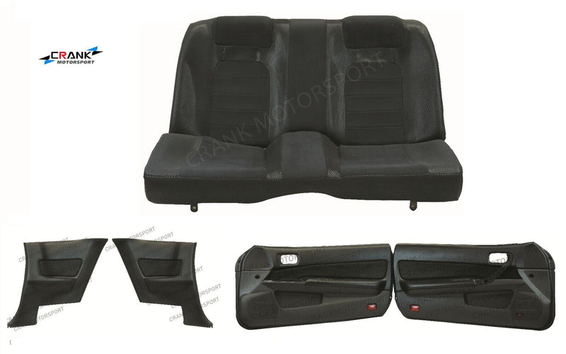 2x Crank Motorsport R34 GTR Vspec II Style Coupe Rear Seat & Door Card Skin – AU Stock