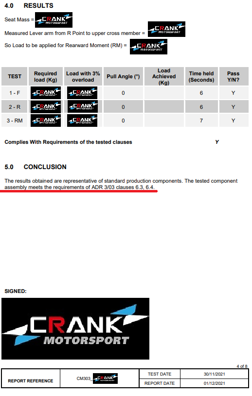2x Crank Motorsport Nissan Skyline R34 GTR Vspec II Series 2 Style Seats – ADR Approved
