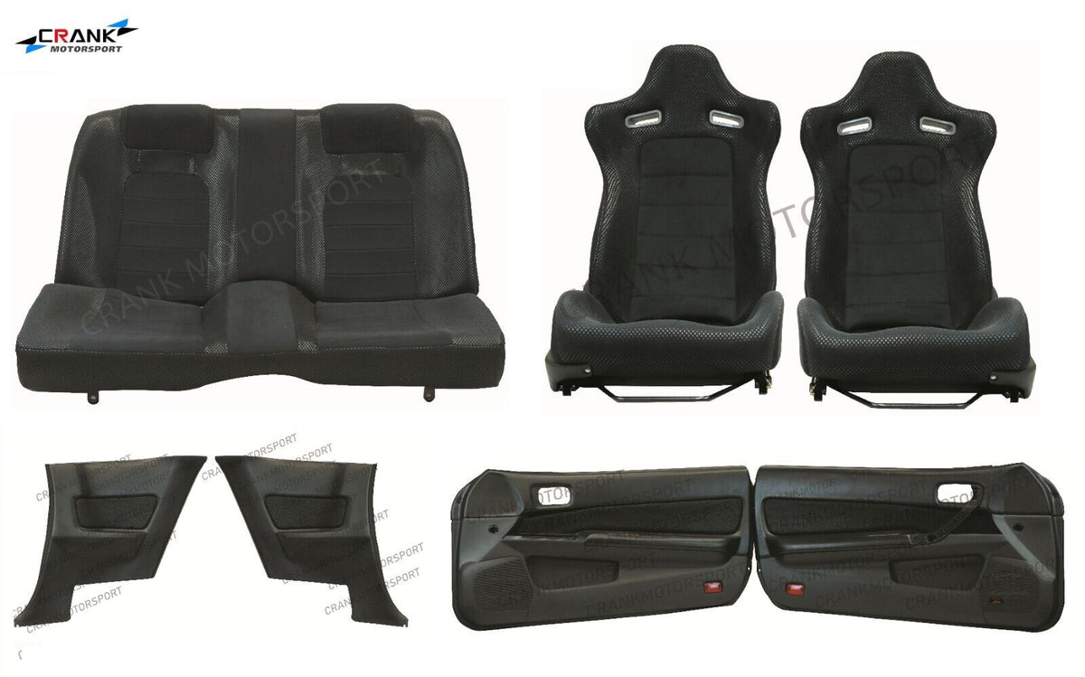 2x Crank Motorsport Nissan Skyline R34 GTR Vspec II Style Interior Combo Package – ADR Approved, AU Stock