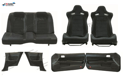 2x Crank Motorsport Nissan Skyline R34 GTR Vspec II Style Interior Combo Package – ADR Approved, AU Stock