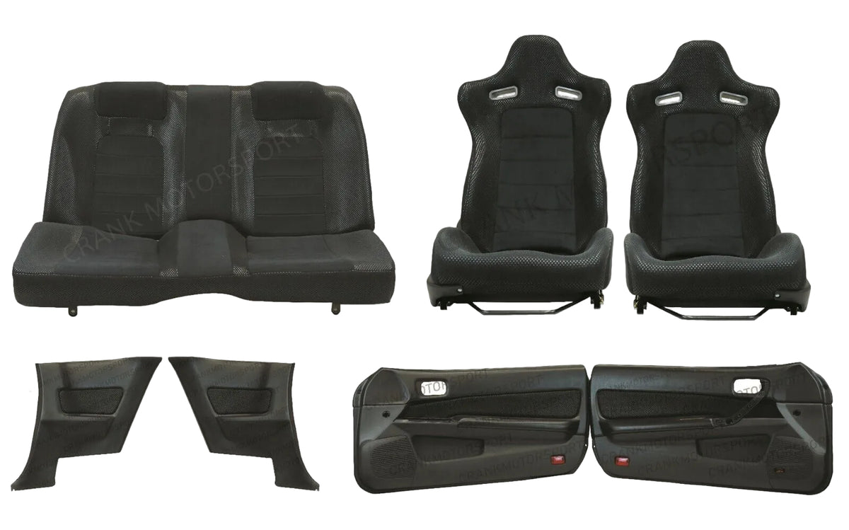 2x Crank Motorsport Nissan Skyline R34 GTR Vspec II Style Interior Combo Package – ADR Approved, AU Stock