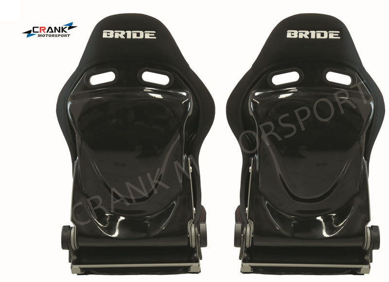 Bride Seat Stradia Lowmax, Black Fiberglass Gradient XL - ADR Approved