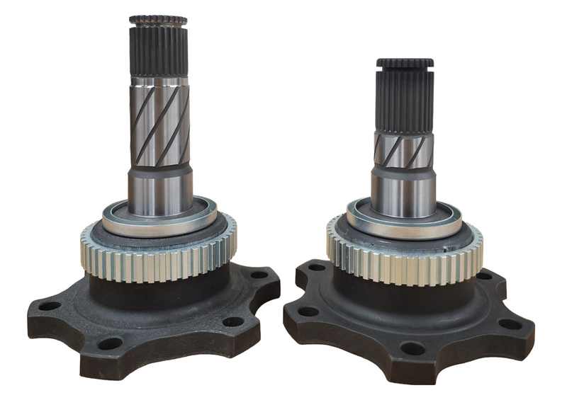 Billet Stub Axle Set – 30 Spline – Suit Nissan Silvia R200 Differential – 104mm + 84mm – Rated 2200HP