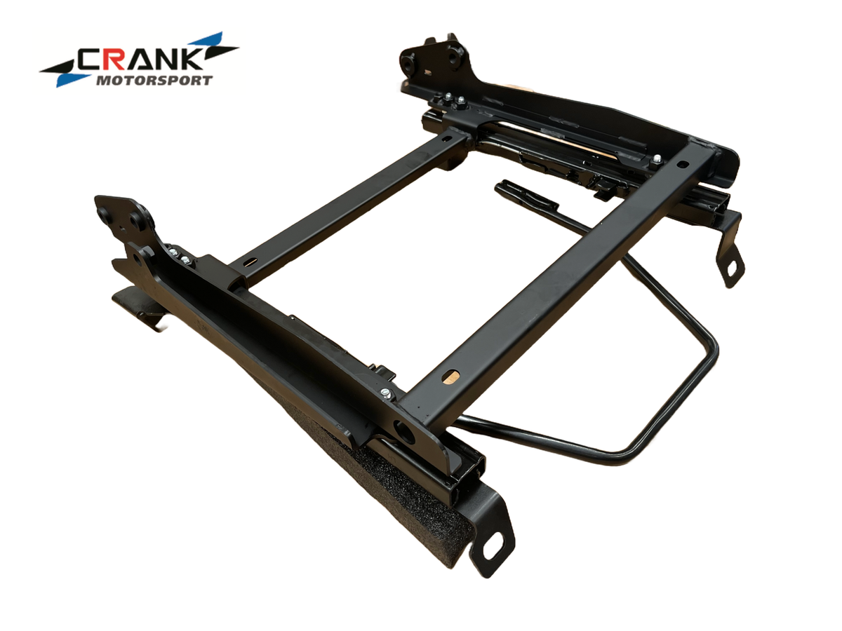 1x Crank Motorsport Nissan Skyline R32–R34 GTR Passenger Superlow Seat Rail – Recaro CS / Nismo Compatible