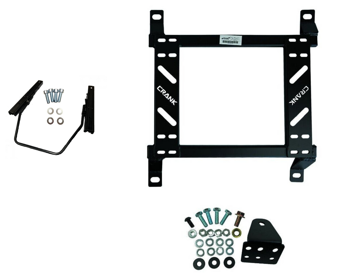 Crank Motorsport Mitsubishi Lancer, Evo X Lancer, Evo X Seat Adapter Rail Package – BRIDE / RECARO / SPARCO Compatible