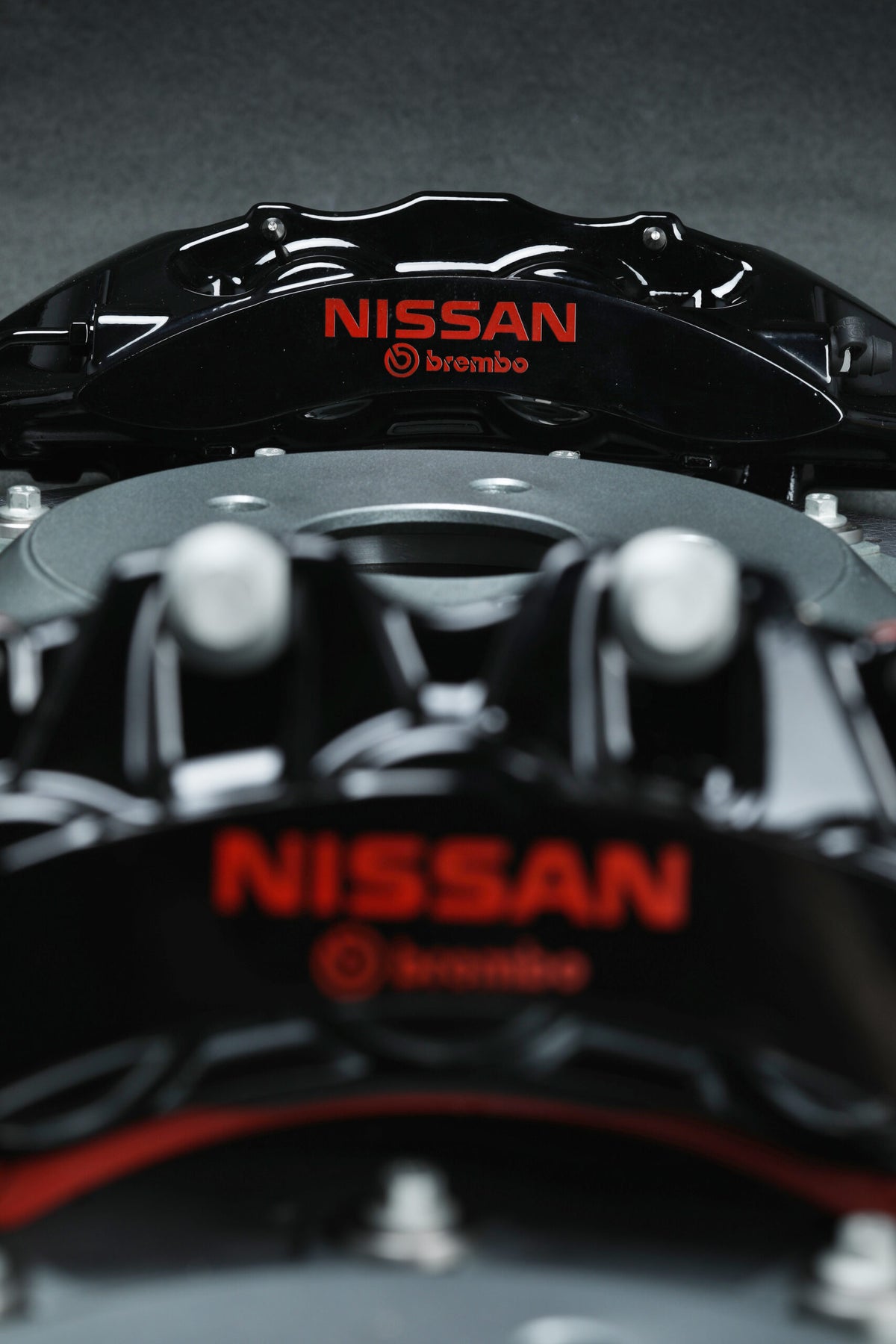 Crank Motorsport R35 GTR Carbon Ceramic Brake Conversion Kit – Nissan Skyline R32-R34 – Black Calipers with Black Hat