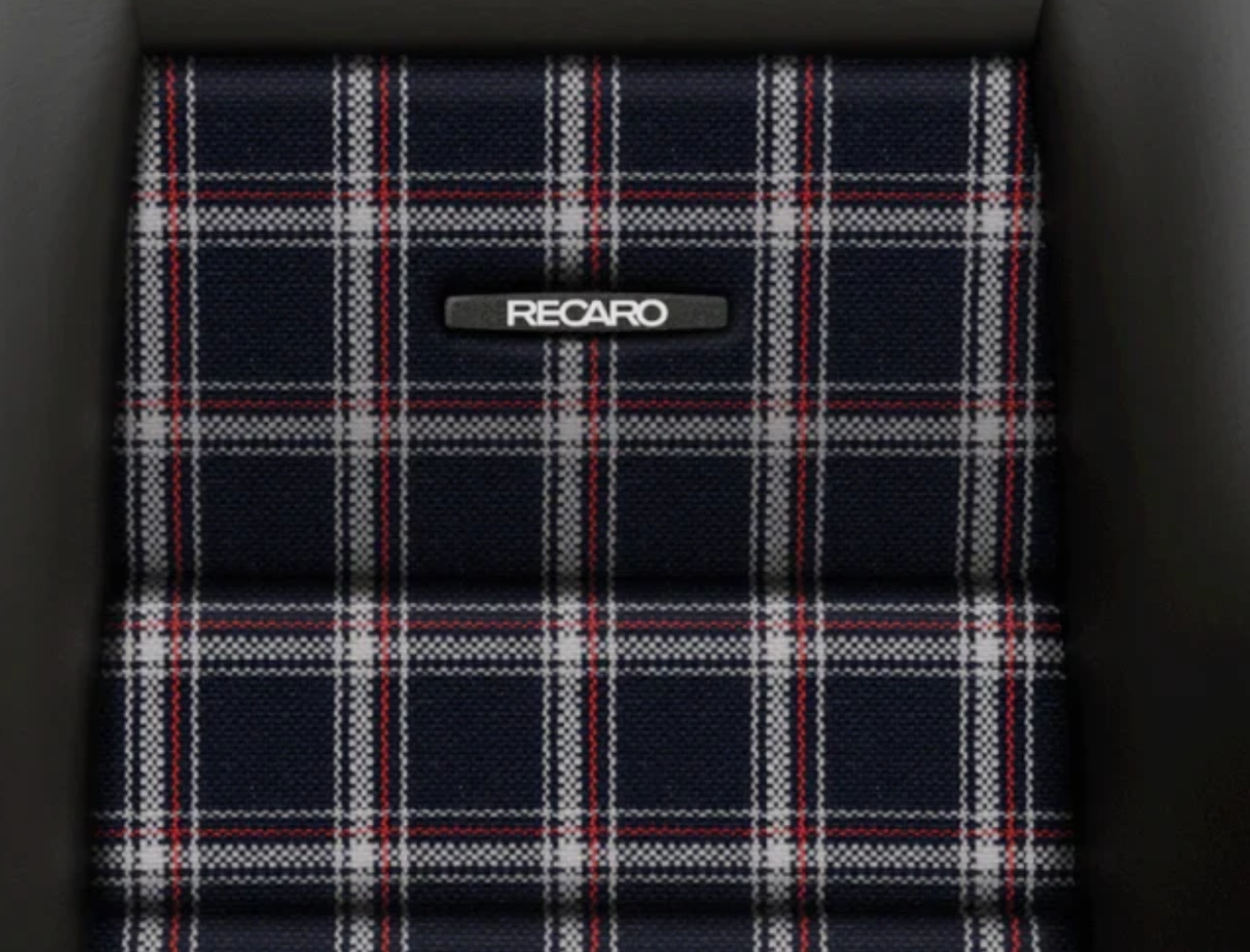 GENUINE RECARO Classic Pole Position (ABE) Karo / Tartan upholstery