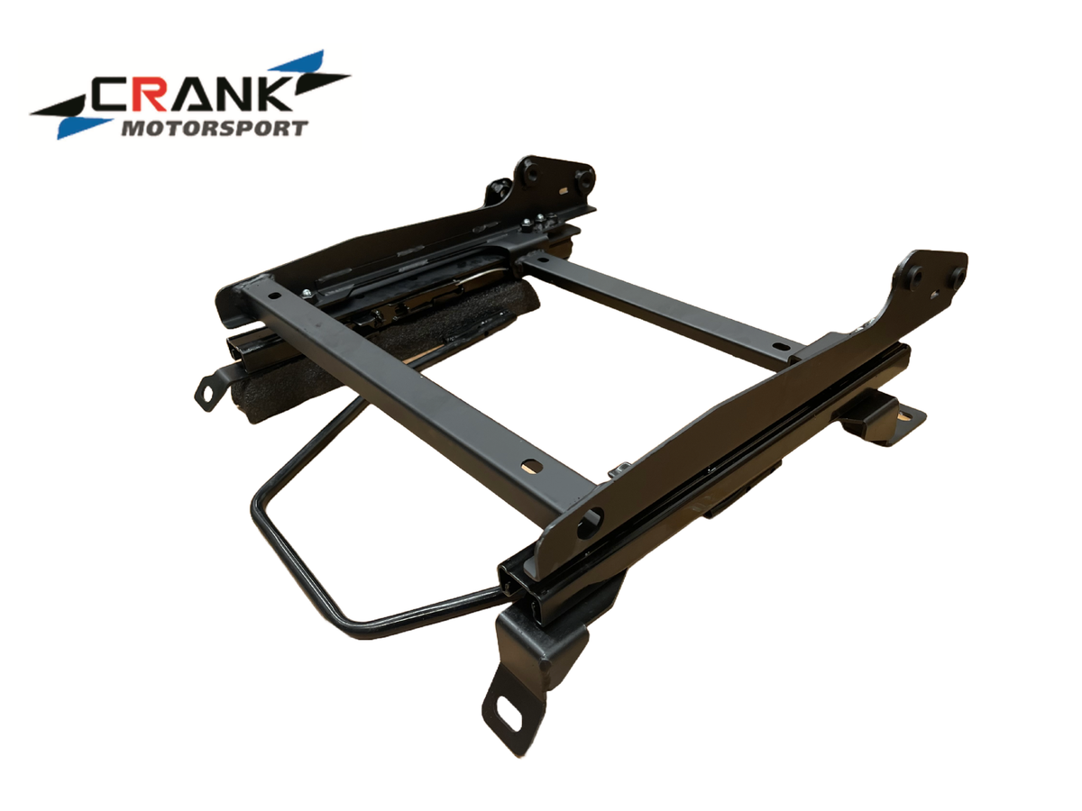 1x Crank Motorsport Nissan Skyline R32–R34 GTR Passenger Superlow Seat Rail – Recaro CS / Nismo Compatible