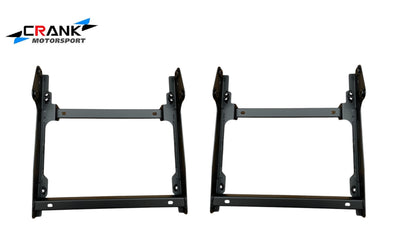 2x Crank Motorsport Low Profile Seat Base Frame – Fits Recaro CS Seat Sportster – Set of 2