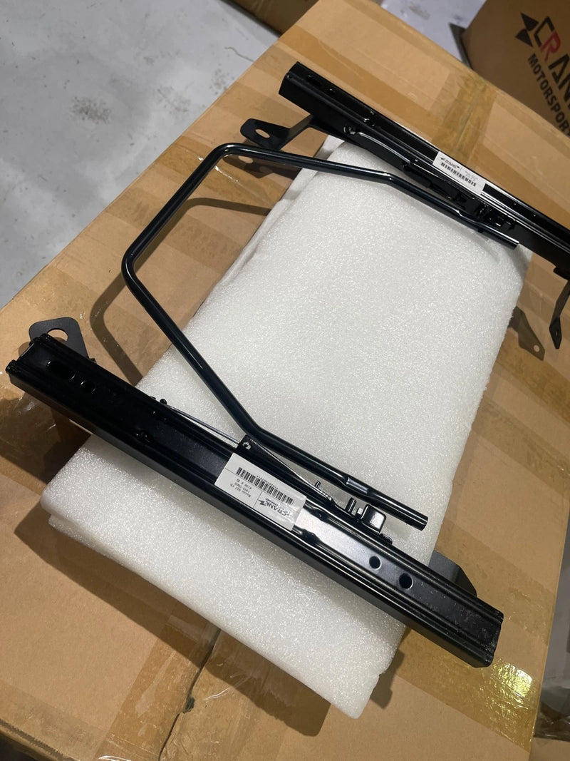 2x Crank Motorsport FD RX7 Superlow Seat Rail Adapters -  BRIDE / RECARO / SPARCO Compatible