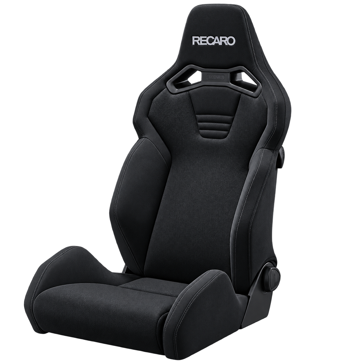 Genuine Recaro SRS Kamui Black Brilliant Mesh Black