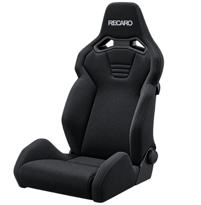 Genuine Recaro SRS Kamui Black Brilliant Mesh Black
