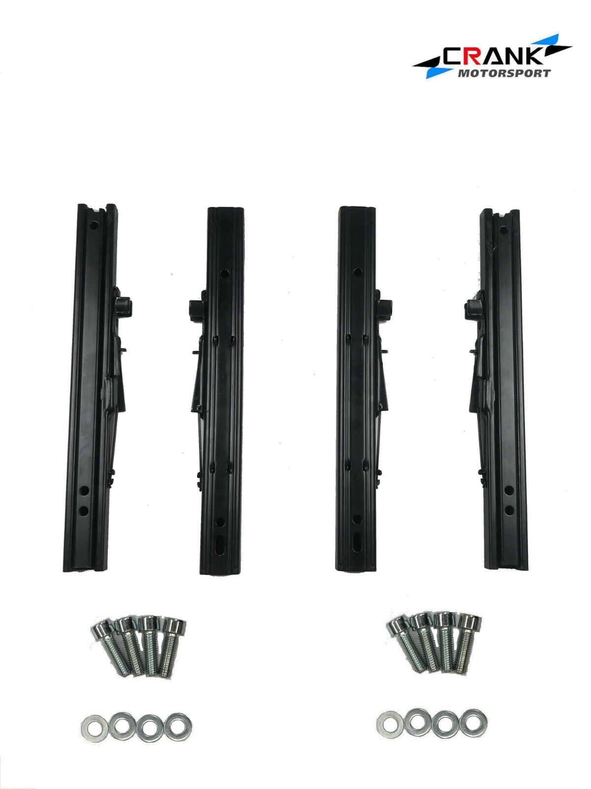 Crank Motorsport Heavy Duty Universal Seat Slider Rails – BRIDE / RECARO / Racing Sport Seats