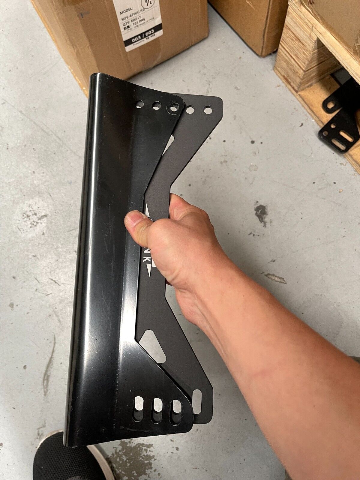 BRIDE RECARO Crank Motorsport Seat – Extra Heavy Duty Tall Aluminium L Brackets
