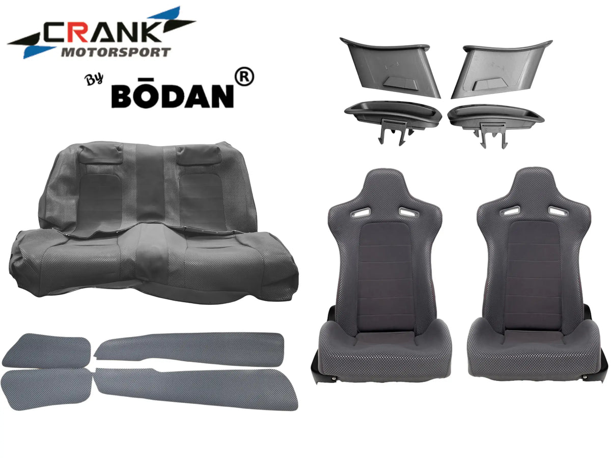 Crank Motorsport Nissan Skyline R34 GTR V-Spec I Grey Interior Package