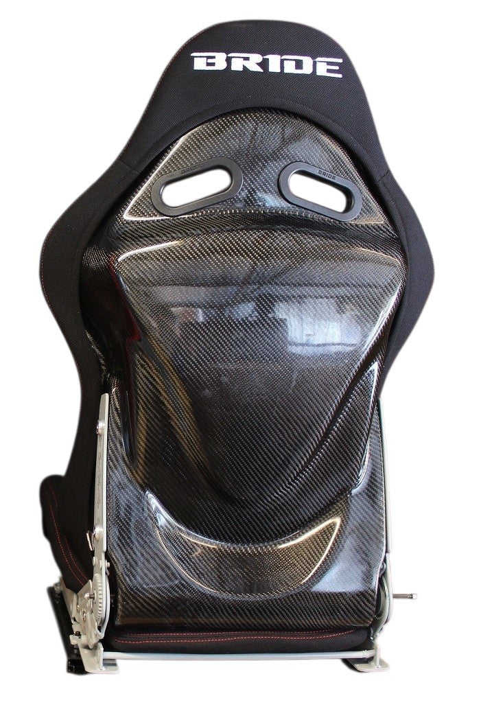 Bride Seat Stradia Japan, Black Carbon Alcantara XL - ADR Approved
